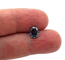 Lade das Bild in den Galerie-Viewer, M304 Moissanit Labor Diamant Royal Blau 1,5 ct.
