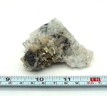 Lade das Bild in den Galerie-Viewer, M424 Bergkristall, Pyrit, Galenit
