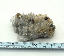 Lade das Bild in den Galerie-Viewer, M428 Bergkristall, Pyrit, Galenit

