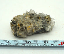 Lade das Bild in den Galerie-Viewer, M428 Bergkristall, Pyrit, Galenit
