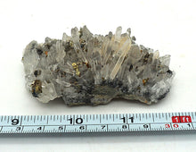 Lade das Bild in den Galerie-Viewer, M436 Bergkristall, Galenit, Pyrit
