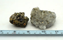 Lade das Bild in den Galerie-Viewer, M445 Bergkristall, Pyrit
