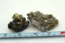 Lade das Bild in den Galerie-Viewer, M446 Bergkristall, Galenit, Pyrit
