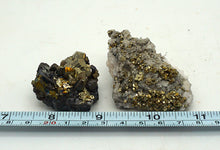 Lade das Bild in den Galerie-Viewer, M446 Bergkristall, Galenit, Pyrit
