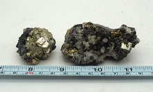 Lade das Bild in den Galerie-Viewer, M447 Bergkristall, Pyrit Galenit
