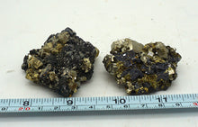 Lade das Bild in den Galerie-Viewer, M450 Bergkristall, Galenit, Pyrit
