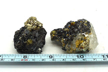 Lade das Bild in den Galerie-Viewer, M451 Bergkristall, Pyrit, Galenit
