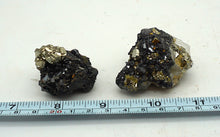 Lade das Bild in den Galerie-Viewer, M451 Bergkristall, Pyrit, Galenit
