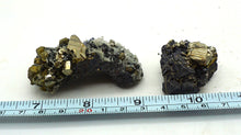 Lade das Bild in den Galerie-Viewer, M452 Bergkristall, Galenit, Pyrit
