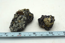 Lade das Bild in den Galerie-Viewer, M452 Bergkristall, Galenit, Pyrit
