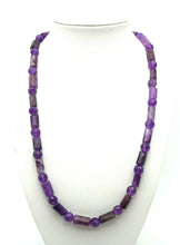 Lade das Bild in den Galerie-Viewer, P102 Amethyst Halskette facettiert
