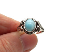 Charger l'image dans la galerie, S111 Silberring 925 mit Larimar

