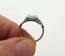 Charger l'image dans la galerie, S114 Silberring 925 mit Larimar
