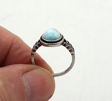 Charger l'image dans la galerie, S116 Silberring 925 mit Larimar
