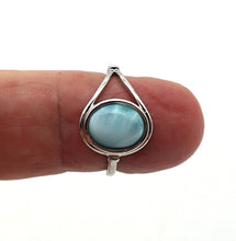 Charger l'image dans la galerie, S118 Silberring 925 mit Larimar
