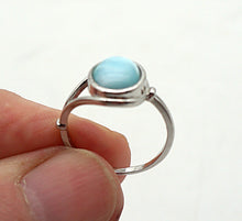 Charger l'image dans la galerie, S118 Silberring 925 mit Larimar
