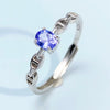 S156 Silberring 925 mit Tansanit