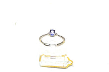 Lade das Bild in den Galerie-Viewer, S160 Silberring 925 mit Tansanit
