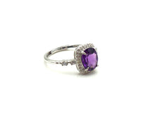 Load image into Gallery viewer, S903 Silber Ring 925 mit Amethyst
