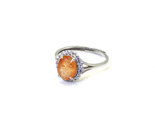 Load image into Gallery viewer, S906 Silber Ring 925 mit Sonnenstein
