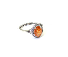 Load image into Gallery viewer, S906 Silber Ring 925 mit Sonnenstein
