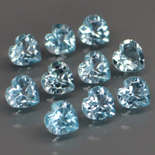 Lade das Bild in den Galerie-Viewer, E412 Topas blau 1,0ct.
