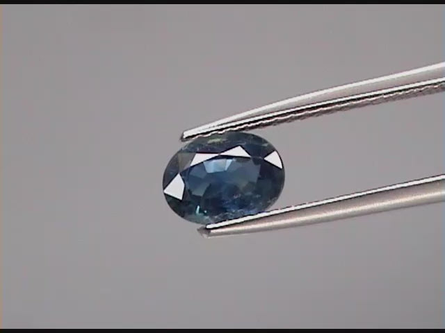 E660 Safir blau/grün 1,18ct.