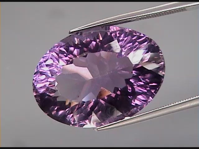 E101 Amethyst Bolivien Concave Cut 26,93 ct.