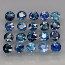 Lade das Bild in den Galerie-Viewer, E1032 Safir blau Lot 1,10ct.
