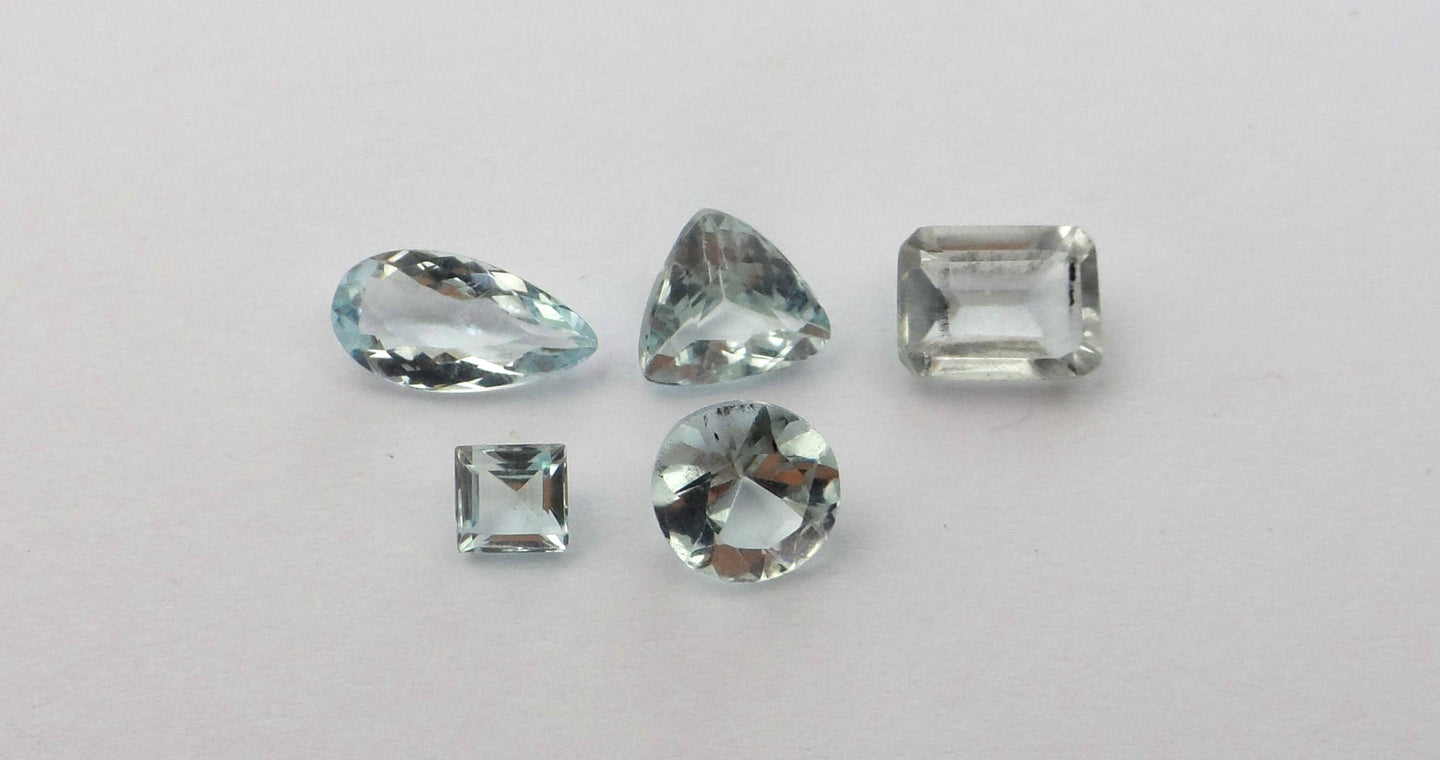 E638 Aquamarin Lot 5,70ct.